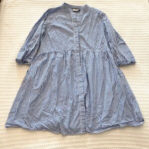 Tuckernuck Blue and White Striped dress size Large